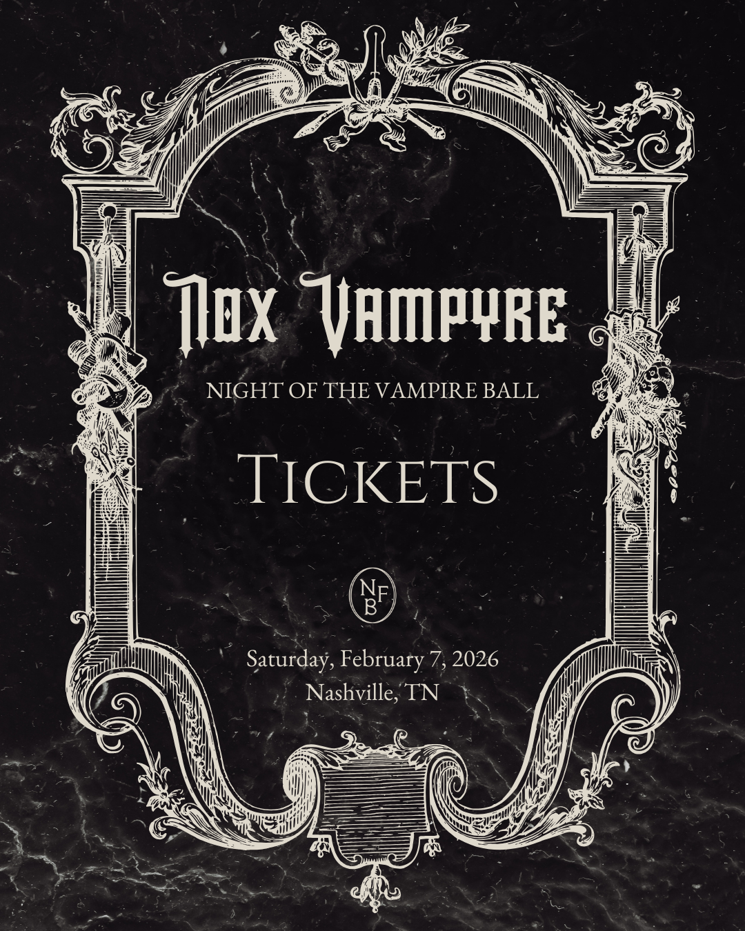 Nox Vampyre Ball - SATURDAY, February 7, 2026
